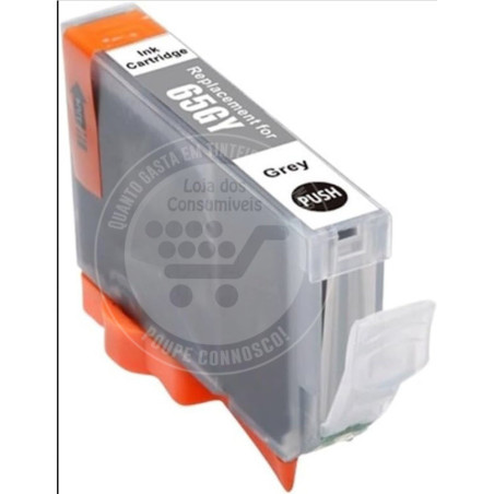Tinteiro Canon Compatível CLI65 Cinzento