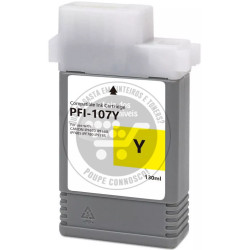 Tinteiro Canon Compatível PFI107 Amarelo