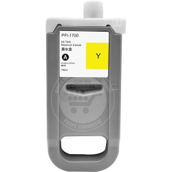Tinteiro Canon Compatível PFI1700/PFI1300/PFI1100 Amarelo