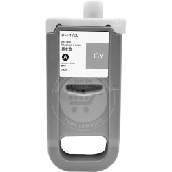 Tinteiro Canon Compatível PFI1700/PFI1300/PFI1100 Cinzento
