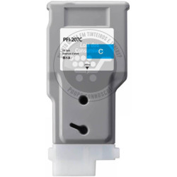 Tinteiro Canon Compatível PFI207 Azul