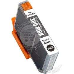 Tinteiro Canon Compatível PFI300 Preto Mate