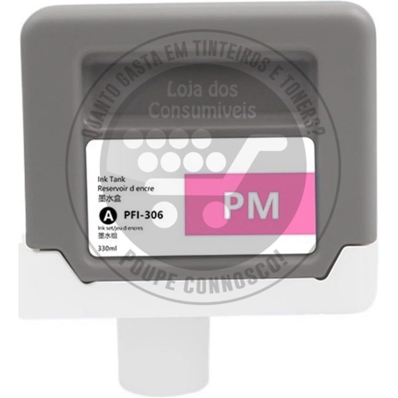 Tinteiro Canon Compatível PFI306 Magenta Foto