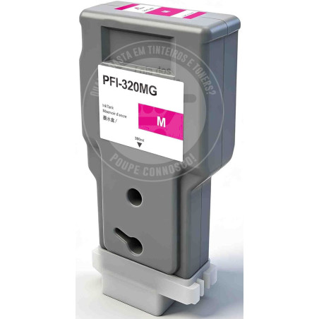 Tinteiro Canon Compatível PFI320 Magenta