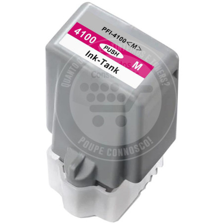 Tinteiro Canon Compatível PFI4100 Magenta