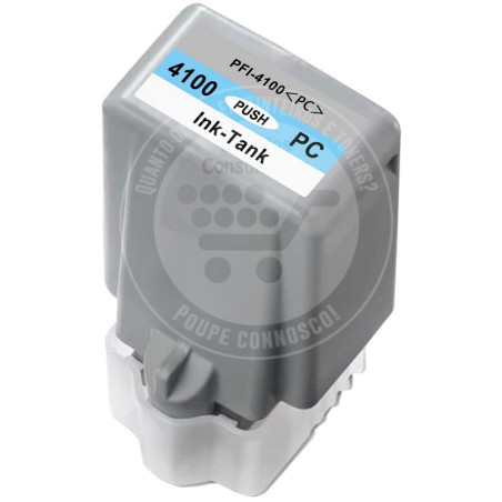 Tinteiro Canon Compatível PFI4100 Azul Foto