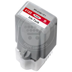 Tinteiro Canon Compatível PFI4100 Vermelho