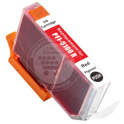 Tinteiro Canon Compatível PFI5100 Vermelho