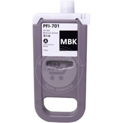 Tinteiro Canon Compatível PFI701/PFI301 Preto Mate