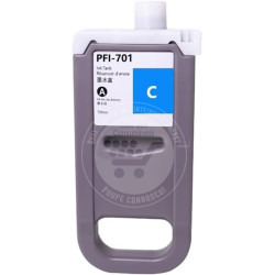 Tinteiro Canon Compatível PFI701/PFI301 Azul