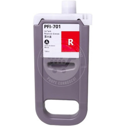 Tinteiro Canon Compatível PFI701/PFI301 Vermelho