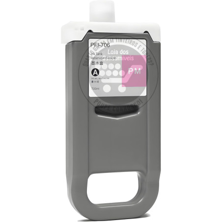 Tinteiro Canon Compatível PFI706 Magenta Foto