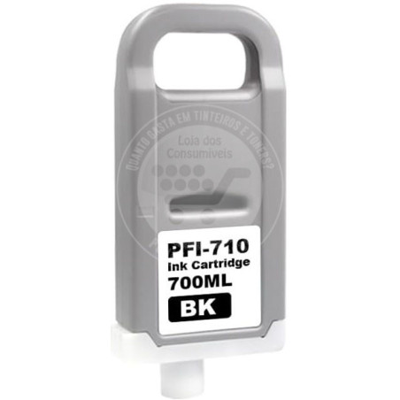 Tinteiro Canon Compatível PFI710/PFI310/PFI110 Preto