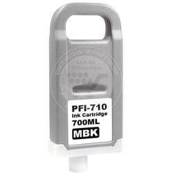 Tinteiro Canon Compatível PFI710/PFI310/PFI110 Preto Mate