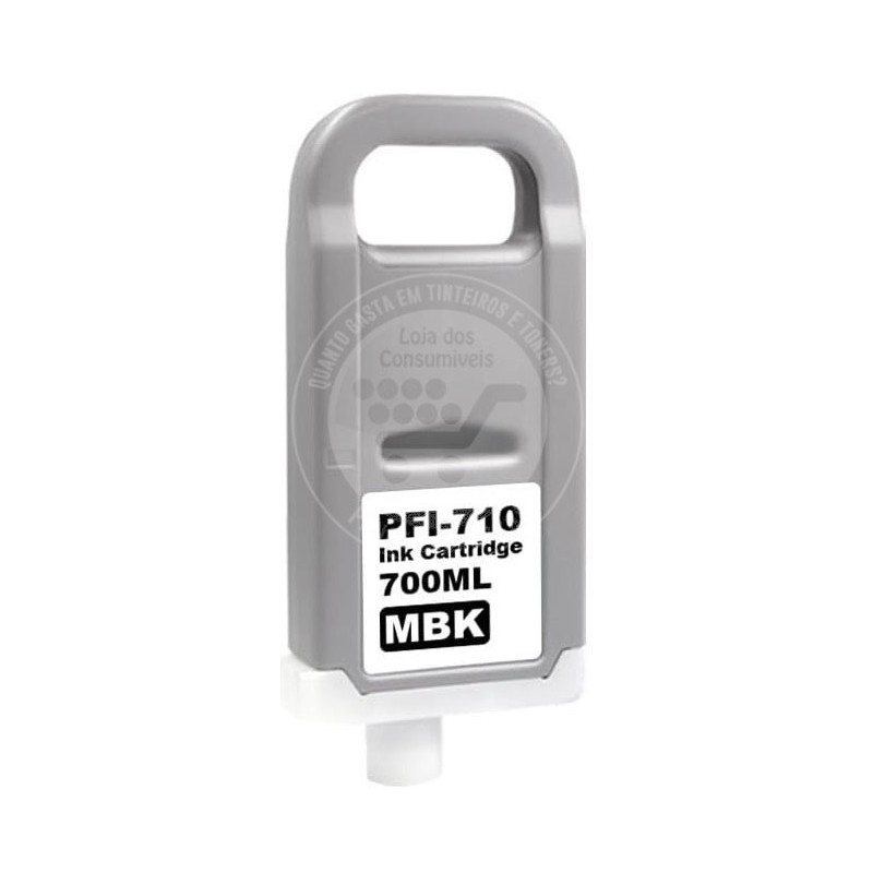 Tinteiro Canon Compatível PFI710/PFI310/PFI110 Preto Mate