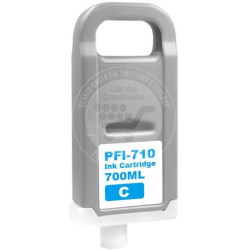 Tinteiro Canon Compatível PFI710/PFI310/PFI110 Azul