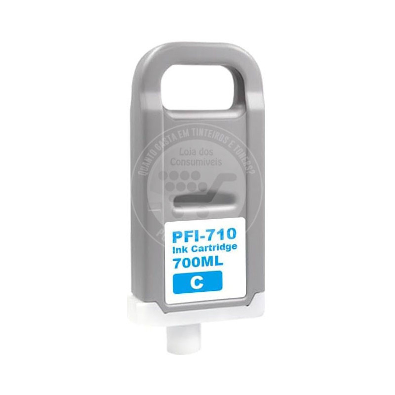 Tinteiro Canon Compatível PFI710/PFI310/PFI110 Azul