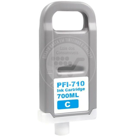 Tinteiro Canon Compatível PFI710/PFI310/PFI110 Azul