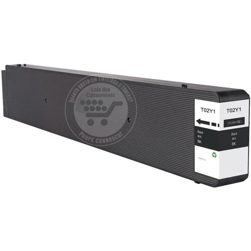 Tinteiro Epson Compatível T02Y1 Preto