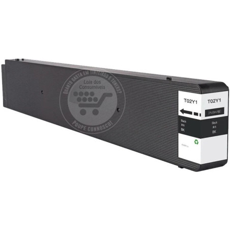 Tinteiro Epson Compatível T02Y1 Preto