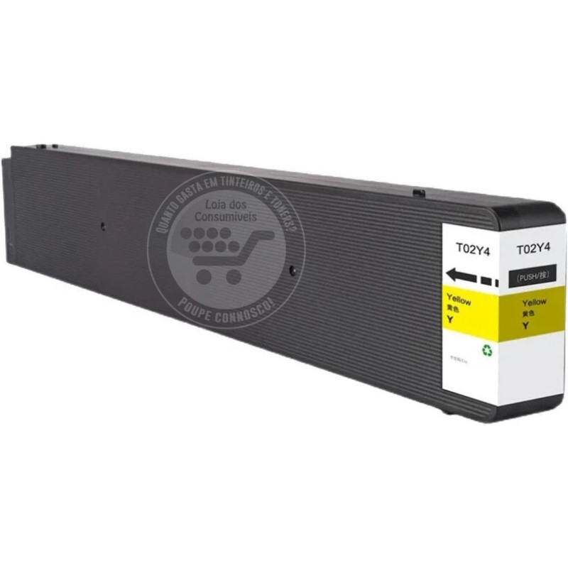 Tinteiro Epson Compatível T02Y4 Amarelo