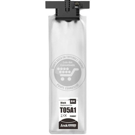 Tinteiro Epson Compativel T05A1 Preto