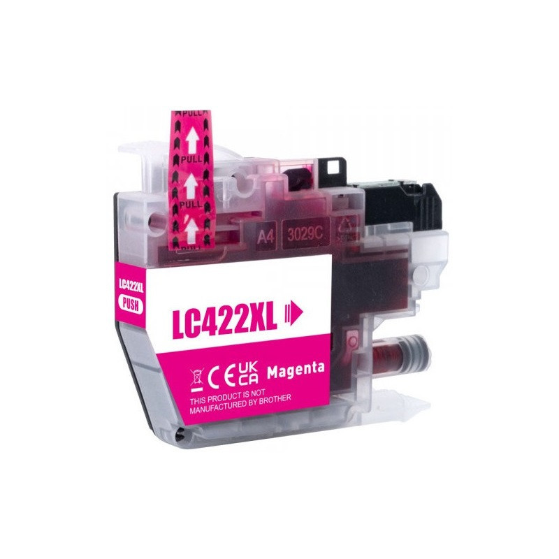 Tinteiro Brother Compatível LC422XL Magenta