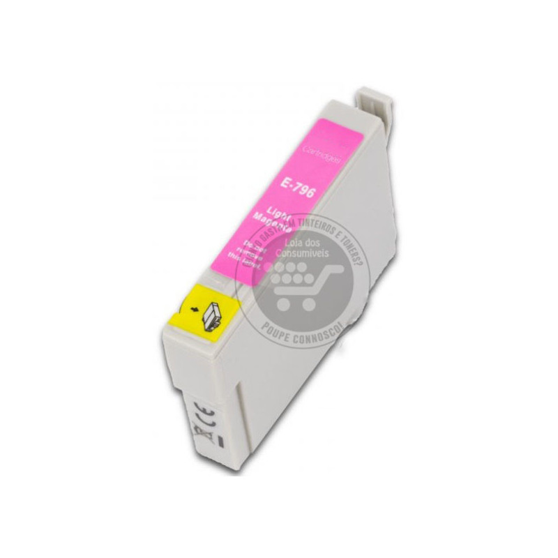 Tinteiro Epson Compatível T0796 Magenta Claro