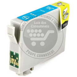 Tinteiro Epson Compatível T0872 Azul