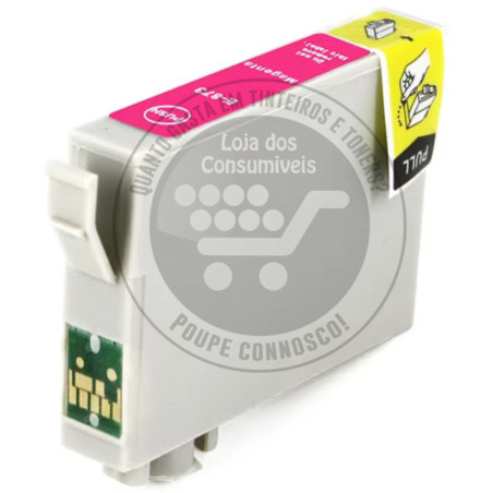 Tinteiro Epson Compatível T0873 Magenta