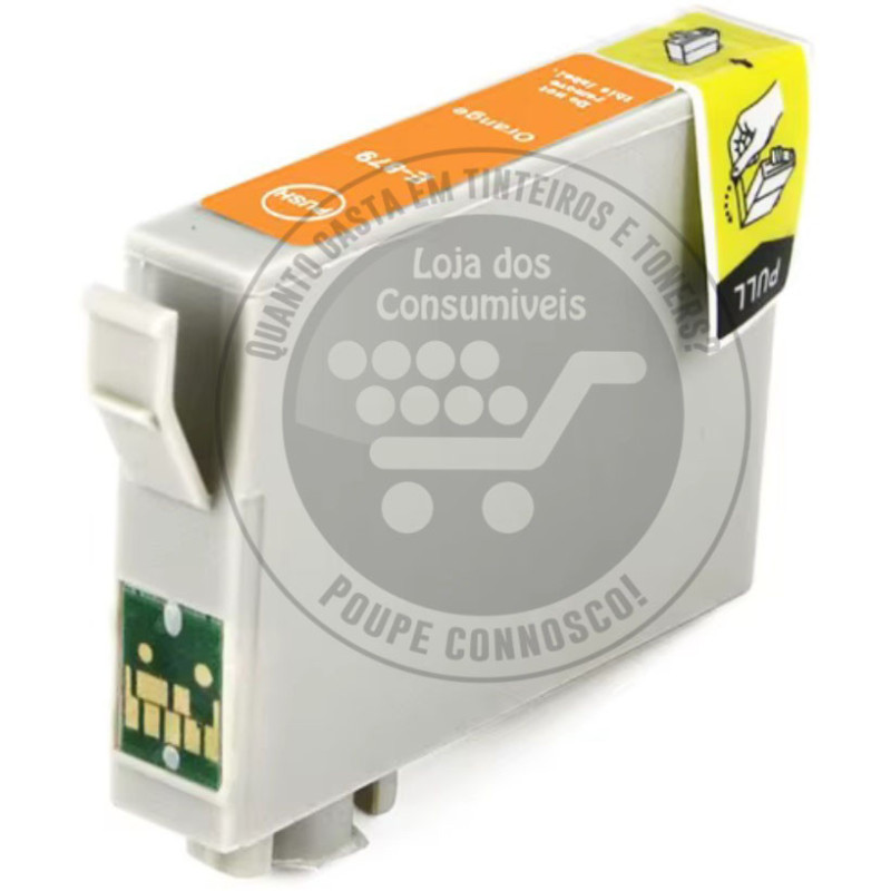 Tinteiro Epson Compatível T0879 Laranja
