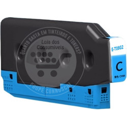 Tinteiro Epson Compatível T08G2 Azul