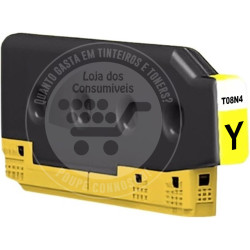 Tinteiro Epson Compatível T08N4 Amarelo