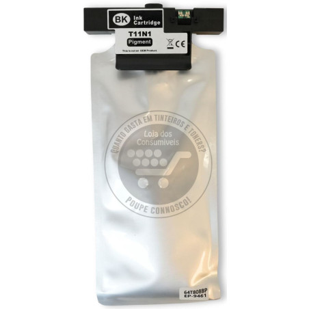 Tinteiro Epson Compatível T11N1 Preto