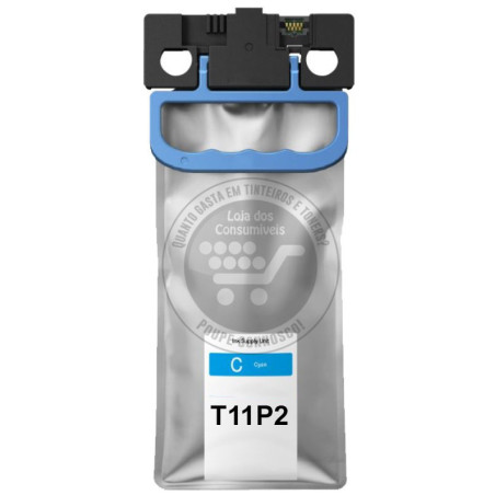 Tinteiro Epson Compatível T11P2 Azul