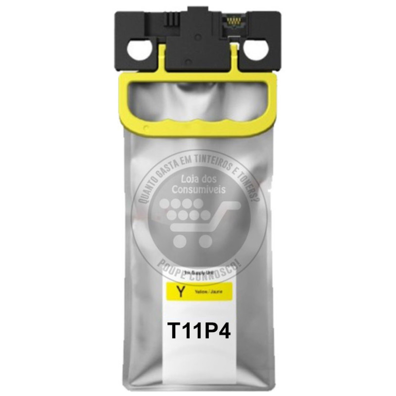 Tinteiro Epson Compatível T11P4 Amarelo