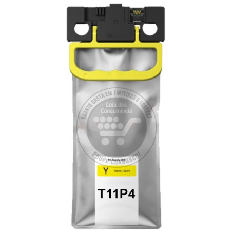 Tinteiro Epson Compatível T11P4 Amarelo