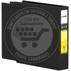 Tinteiro Epson Compatível T14B4 Amarelo