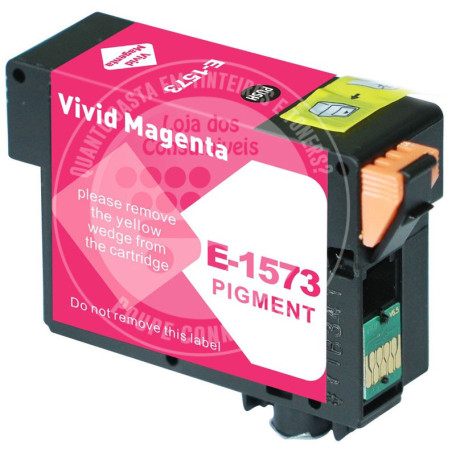Tinteiro Epson Compatível T1573 Magenta
