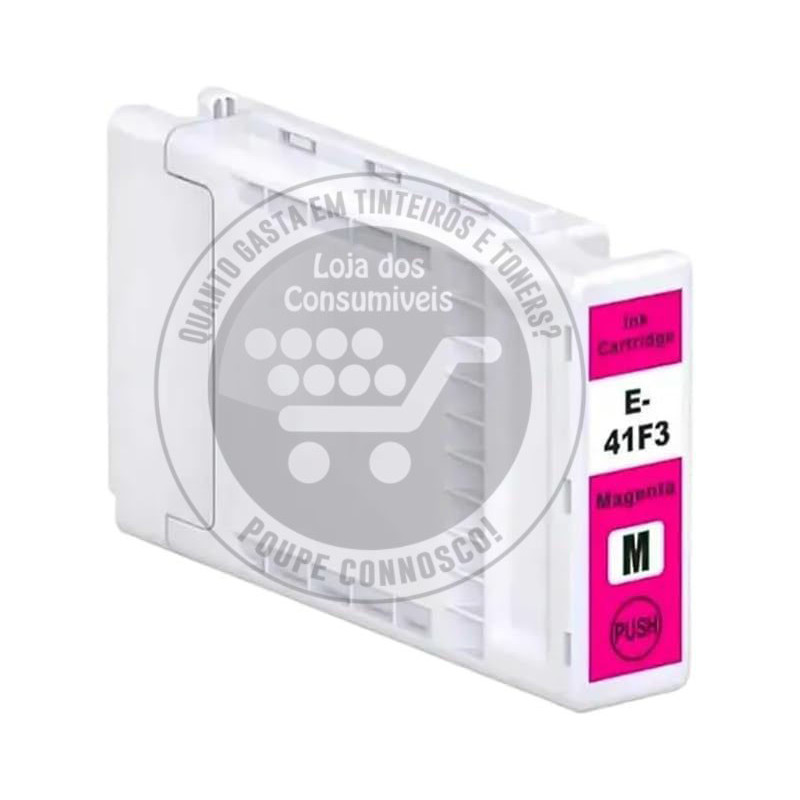 Tinteiro Epson Compatível T41F3/T41R3 Magenta