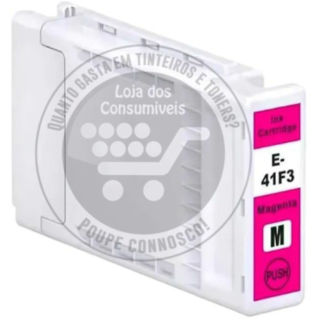 Tinteiro Epson Compatível T41F3/T41R3 Magenta