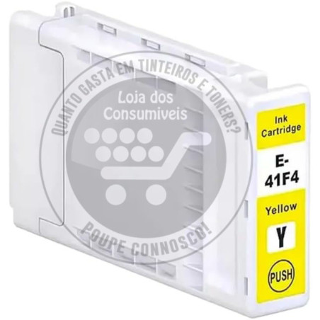 Tinteiro Epson Compatível T41F4/T41R4 Amarelo