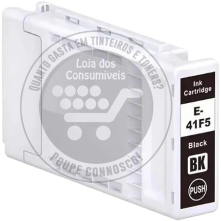 Tinteiro Epson Compatível T41F5/T41R5 Preto