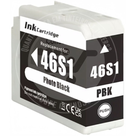 Tinteiro Epson Compatível T46S1 Preto Foto