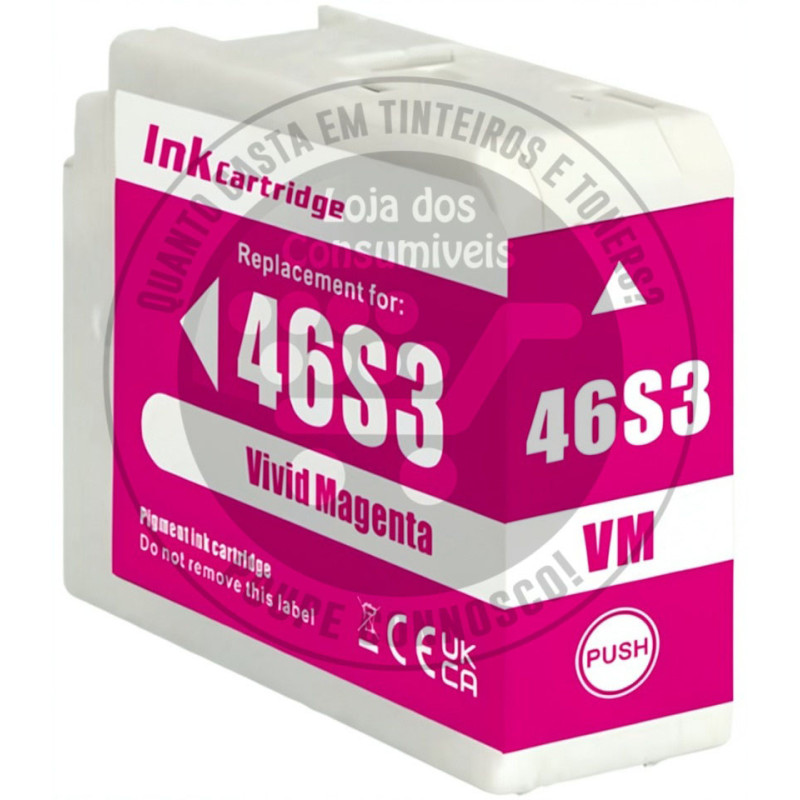 Tinteiro Epson Compatível T46S3 Magenta