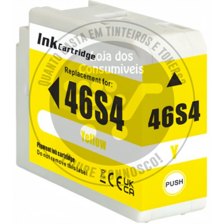 Tinteiro Epson Compatível T46S4 Amarelo