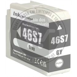 Tinteiro Epson Compatível T46S7 Cinzento