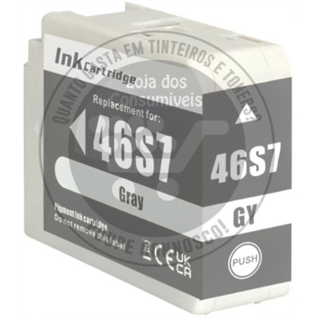 Tinteiro Epson Compatível T46S7 Cinzento