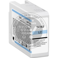 Tinteiro Epson Compatível T47A5 Azul Claro