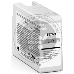 Tinteiro Epson Compatível T47A9 Cinzento Claro